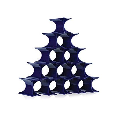 Kartell Regál na láhve Infinity, plast, modrý, 14,5 x 9,5 x 5,7 cm Kartell Regál na láhve Infinity, plast, modrý, 14,5 x 9,5 x 5,7 cm