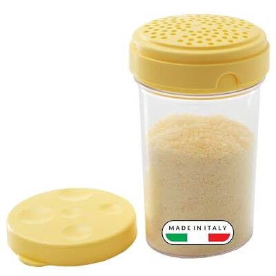 Snips Strouhací sýr sypátko, parmezán sypač 0,30 LT, dóza na uchovávání potravin, nádoba na sýr, 14,5 x 8,48 x 14,5 cm Made in Italy Snips Strouhací sýr sypátko, parmezán sypač 0,30 LT, dóza na uchovávání potravin, nádoba na sýr, 14,5 x 8,48 x 14,5 cm Made in Italy