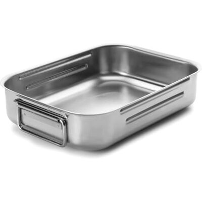 LACOR 62540A Bratpfanne mit A Griffen E 18/10 40 x 28 cm LACOR 62540A Bratpfanne mit A Griffen E 18/10 40 x 28 cm