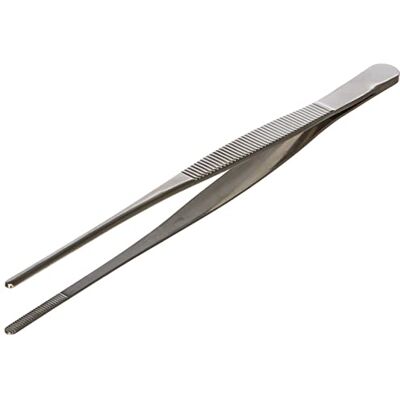 LACOR 62956 Präzision glatt Zange 21 Cms, Edelstahl, Grey, 24 x 6 x 1 cm LACOR 62956 Präzision glatt Zange 21 Cms, Edelstahl, Grey, 24 x 6 x 1 cm