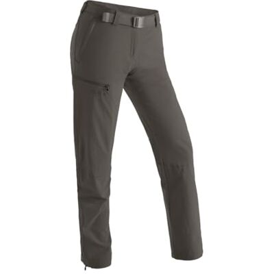 Maier Sports funkční kalhoty Inara Slim pro dámy z 90 % PA 10 % EL ve 23 velikostech, outdoorové kalhoty/turistické kalhoty/Slimfit kalhoty vč. pásku, bielastické, rychleschnoucí a vodoodpudivé, hnědé, 50 Maier Sports funkční kalhoty Inara Slim pro dámy z 90 % PA 10 % EL ve 23 velikostech, outdoorové kalhoty/turistické kalhoty/Slimfit kalhoty vč. pásku, bielastické, rychleschnoucí a vodoodpudivé, hnědé, 50