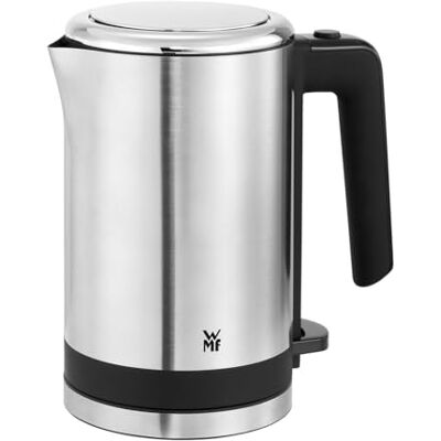 WMF Kuchyňská mini cestovní rychlovarná konvice ušlechtilá ocel 0,8 l, elektrická rychlovarná konvice s filtrem vodního kamene, 1800 W, malá konvice na čaj, ušlechtilá ocel matná WMF Kuchyňská mini cestovní rychlovarná konvice ušlechtilá ocel 0,8 l, elektrická rychlovarná konvice s filtrem vodního kamene, 1800 W, malá konvice na čaj, ušlechtilá ocel matná