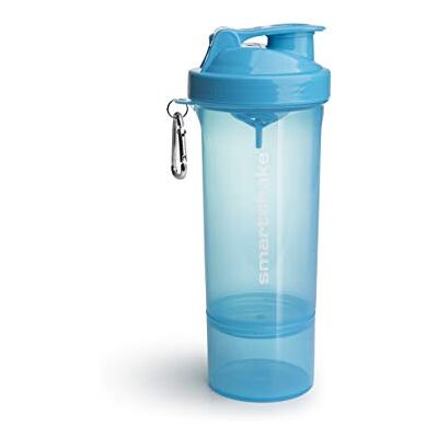 Smartshake 500 ml/18 oz, modrá Slim neonová, 1 balení Smartshake 500 ml/18 oz, modrá Slim neonová, 1 balení