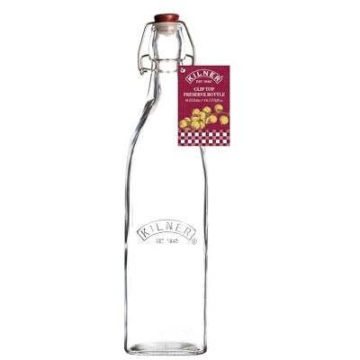 Kilner Zavařovací láhev 0,55 l uložení olejů, omáček a šťáv nepropustný uzávěr láhev ze skla láhve na likér pro plnění a darování Kilner Zavařovací láhev 0,55 l uložení olejů, omáček a šťáv nepropustný uzávěr láhev ze skla láhve na likér pro plnění a darování
