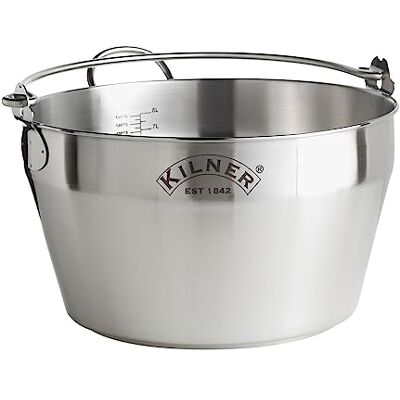 Kilner velký hrnec z ušlechtilé oceli, 8 litrů Kilner velký hrnec z ušlechtilé oceli, 8 litrů
