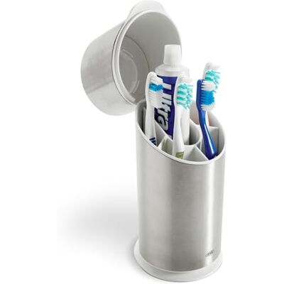 OXO Good Grips organizér na zubní kartáčky z ušlechtilé oceli, 24 cm OXO Good Grips organizér na zubní kartáčky z ušlechtilé oceli, 24 cm