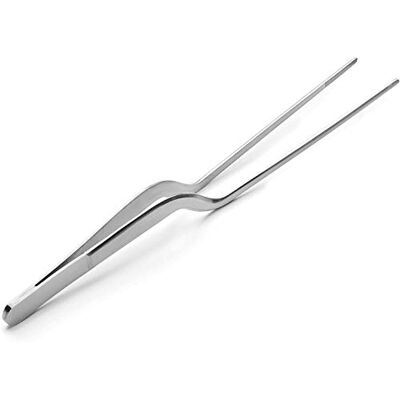 LACOR 62821 Offset Zange 21 cm, Edelstahl, grau, 23 x 6 x 1 cm LACOR 62821 Offset Zange 21 cm, Edelstahl, grau, 23 x 6 x 1 cm