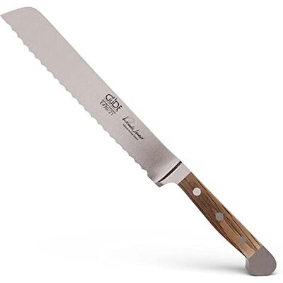 Güde Solingen – kovaný nůž na chléb, 21 cm, dub, alpská fasádní plocha, dvojitá hlava, ruční výroba Germany Güde Solingen – kovaný nůž na chléb, 21 cm, dub, alpská fasádní plocha, dvojitá hlava, ruční výroba Germany