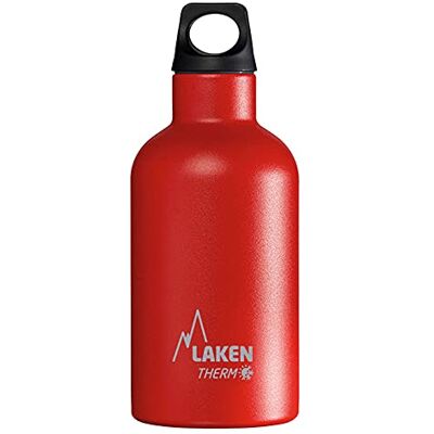 Laken Láhev na pití Futura úzká, červená, 0,35 litru, TE3R Laken Láhev na pití Futura úzká, červená, 0,35 litru, TE3R