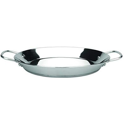 IBILI Paella-Pfanne Inox Premier Edelstahl mit Edelstahlgriffen 36 cm IBILI Paella-Pfanne Inox Premier Edelstahl mit Edelstahlgriffen 36 cm