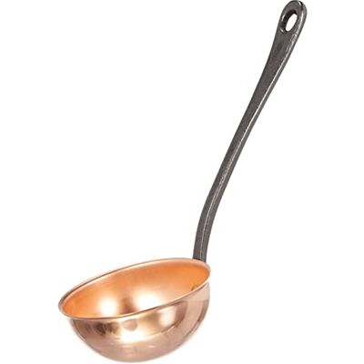Baumalu Měděná lžíce 29,5 x 11 x 8,5 cm praktické kuchyňské náčiní s litinovou rukojetí, ergonomický design, ideální na omáčky a polévky, 2letá záruka Baumalu Měděná lžíce 29,5 x 11 x 8,5 cm praktické kuchyňské náčiní s litinovou rukojetí, ergonomický design, ideální na omáčky a polévky, 2letá záruka