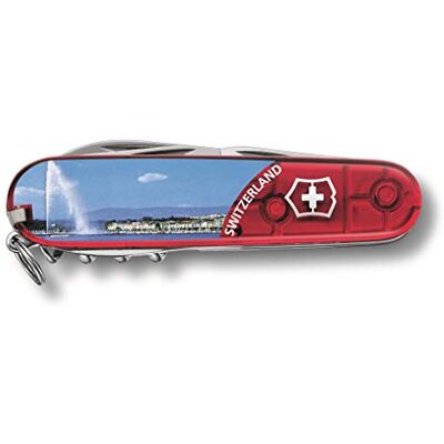 Victorinox Švýcarský kapesní nůž, Climber, Multitool, Swiss Army Knife, 14 funkcí, čepel, vývrtka, Ženeva Victorinox Švýcarský kapesní nůž, Climber, Multitool, Swiss Army Knife, 14 funkcí, čepel, vývrtka, Ženeva