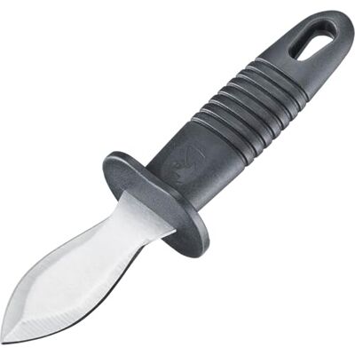 Westmark Drtič ústřic, oboustranně broušená a kovaná čepel, celková délka: 19,7 cm, 66152270 černá ušlechtilá ocel stříbrná Westmark Drtič ústřic, oboustranně broušená a kovaná čepel, celková délka: 19,7 cm, 66152270 černá ušlechtilá ocel stříbrná
