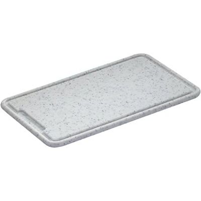 Zassenhaus krájecí prkénko, 42 × 27 cm, plast, drážka na šťávu, protiskluzové Zassenhaus krájecí prkénko, 42 × 27 cm, plast, drážka na šťávu, protiskluzové