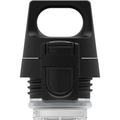 Sigg Uzávěr Hot und Cold One Top Black (0,3 a 0,5 l), náhradní díl pro termoláhev, uzávěr zabezpečený proti vytečení, černý Sigg Uzávěr Hot und Cold One Top Black (0,3 a 0,5 l), náhradní díl pro termoláhev, uzávěr zabezpečený proti vytečení, černý