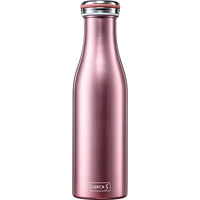 Lurch Termoláhev 240905 pro horké a studené nápoje z dvoustěnné ušlechtilé oceli, 0,5 l, růžové zlato, 7,7 × 7,7 × 26,3 cm Lurch Termoláhev 240905 pro horké a studené nápoje z dvoustěnné ušlechtilé oceli, 0,5 l, růžové zlato, 7,7 × 7,7 × 26,3 cm