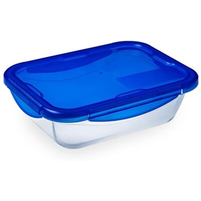 Pyrex 283PG00 víceúčelový tvar obdélníkový s víkem, 3 l, sklo, transparentní, 0,376 x 0,317 x 0,25 cm Pyrex 283PG00 víceúčelový tvar obdélníkový s víkem, 3 l, sklo, transparentní, 0,376 x 0,317 x 0,25 cm