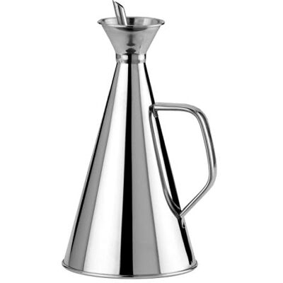 Ilsa 383 – Ölkanne, Edelstahl, silberfarben 1 l Silber Ilsa 383 – Ölkanne, Edelstahl, silberfarben 1 l Silber
