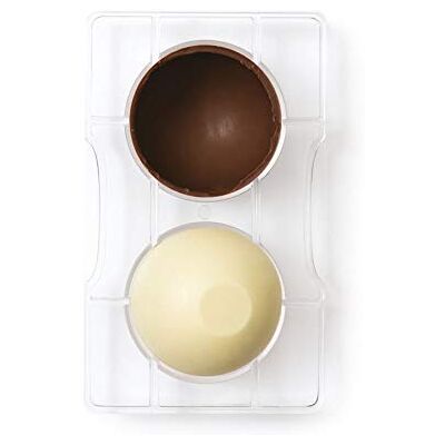 Decora 0050093 PRALINENFORM HALBKUGEL MIT BASIS Ø 75-200X120X22 MM Decora 0050093 PRALINENFORM HALBKUGEL MIT BASIS Ø 75-200X120X22 MM