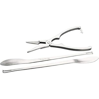 Ibili Set TENAZA DE MARISCO Y 2 TENEDORES INOX Ibili Set TENAZA DE MARISCO Y 2 TENEDORES INOX