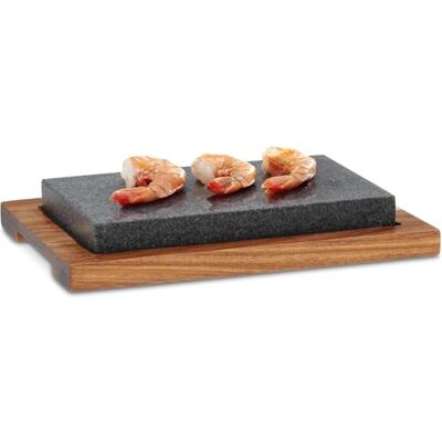 Kela Horký kámen s servírovací podnosem 24 x 16 x 4,5 cm COUNTRY, kamenný gril, žulový steakový prkénko, Hot Stone Grill pro 1-2 osoby Kela Horký kámen s servírovací podnosem 24 x 16 x 4,5 cm COUNTRY, kamenný gril, žulový steakový prkénko, Hot Stone Grill pro 1-2 osoby