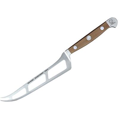 Güde Solingen nůž na měkký sýr kovaný nůž na sýr, 15 cm, hruškové dřevo, ALPHA BIRNE, dvojitá korunka, ruční výroba Germany Güde Solingen nůž na měkký sýr kovaný nůž na sýr, 15 cm, hruškové dřevo, ALPHA BIRNE, dvojitá korunka, ruční výroba Germany