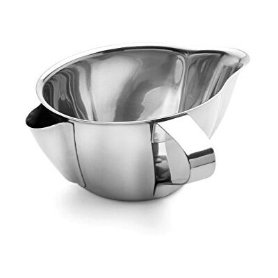 Weis Trenn-Sauciere 500ml Edelstahl Silber, Maße: 17,2cm x 15cm x 6,3cm, 15829 Weis Trenn-Sauciere 500ml Edelstahl Silber, Maße: 17,2cm x 15cm x 6,3cm, 15829