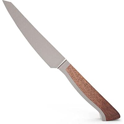 Güde Solingen steakový nůž hladce kovaný, 14 cm, ořechové dřevo, CAMINADA, ručně vyrobený Germany, hnědý Güde Solingen steakový nůž hladce kovaný, 14 cm, ořechové dřevo, CAMINADA, ručně vyrobený Germany, hnědý