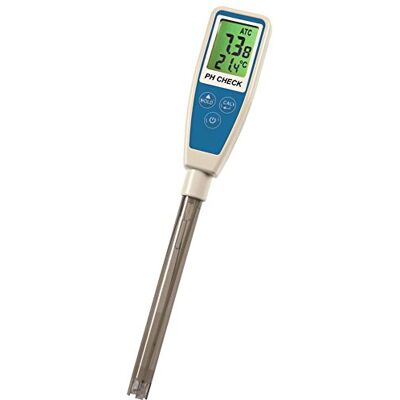 TFA Dostmann Check pH měřicí přístroj ATC, kontrola kvality vody, funkce HOLD, hodnota ph, teplota, vč. nádoby s úložným roztokem pro elektrody, 31.3001.06, stříbrná, D 225 x Š 35 x V 20 mm TFA Dostmann Check pH měřicí přístroj ATC, kontrola kvality vody, funkce HOLD, hodnota ph, teplota, vč. nádoby s úložným roztokem pro elektrody, 31.3001.06, stříbrná, D 225 x Š 35 x V 20 mm