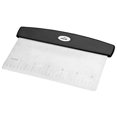 LACOR 67029 kráječ na škrabku, obdélníkový, nerezová ocel, víceúčelový, hnětení, řezání, měření a čištění, ideální na těsto na chléb, 16,5 x 11 cm, ušlechtilá ocel LACOR 67029 kráječ na škrabku, obdélníkový, nerezová ocel, víceúčelový, hnětení, řezání, měření a čištění, ideální na těsto na chléb, 16,5 x 11 cm, ušlechtilá ocel
