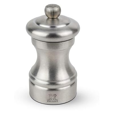 Peugeot 33040 Bistro Chef mlýnek na sůl z ušlechtilé oceli, stříbrný, 5 x 5 x 10 cm Peugeot 33040 Bistro Chef mlýnek na sůl z ušlechtilé oceli, stříbrný, 5 x 5 x 10 cm