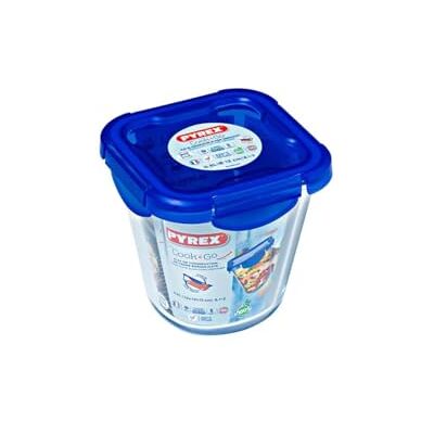 Pyrex 1451029 Gehege mit Deckel, 12 x 12 cm, Glas, transparent, 0,8 l Pyrex 1451029 Gehege mit Deckel, 12 x 12 cm, Glas, transparent, 0,8 l