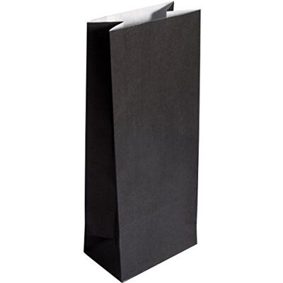 Rayher 67276576 Papírový sáček na dno, černý, 25 kusů, 10 x 24 x 6 cm, 80 g/m2, papírové sáčky, vhodné pro potraviny, papírové hvězdy, sáčky do adventního kalendáře Rayher 67276576 Papírový sáček na dno, černý, 25 kusů, 10 x 24 x 6 cm, 80 g/m2, papírové sáčky, vhodné pro potraviny, papírové hvězdy, sáčky do adventního kalendáře
