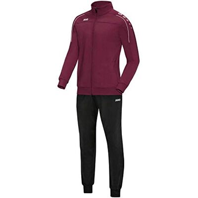 Jako Unisex tréninková souprava polyester Classico, Maroon, L Jako Unisex tréninková souprava polyester Classico, Maroon, L