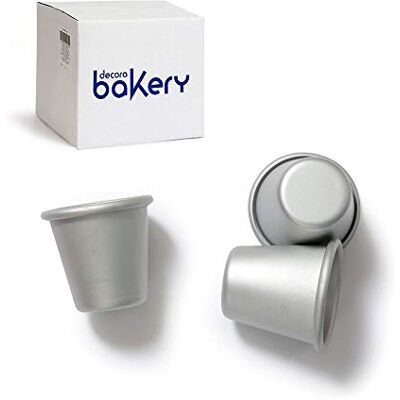 Decora 5062961 BACKFORM FÜR Baba' AUS ELOXIERTEM Aluminium 50 ST 3,5 X 3,5 cm Decora 5062961 BACKFORM FÜR Baba' AUS ELOXIERTEM Aluminium 50 ST 3,5 X 3,5 cm