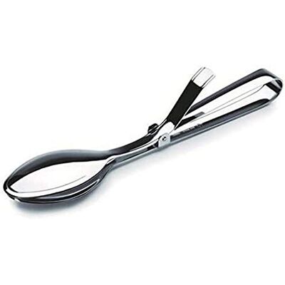 LACOR 62353 Servierlöffel für Gürtelclip, Edelstahl, Grau, 27 x 9 x 5 cm LACOR 62353 Servierlöffel für Gürtelclip, Edelstahl, Grau, 27 x 9 x 5 cm