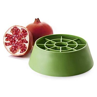 Ibili Odpeckovač granátového jablka 797000, plast, zelený, 18 × 18 × 6 cm Ibili Odpeckovač granátového jablka 797000, plast, zelený, 18 × 18 × 6 cm