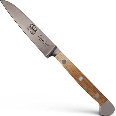 Güde Solingen – kovaný nůž na zeleninu, 9 cm, sudové dubové dřevo, ALPHA FASSECHE, dvojitý krok, Handmade Germany Güde Solingen – kovaný nůž na zeleninu, 9 cm, sudové dubové dřevo, ALPHA FASSECHE, dvojitý krok, Handmade Germany