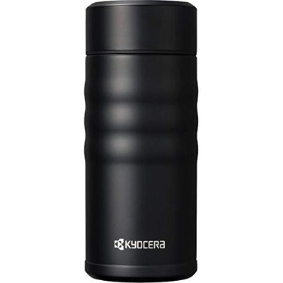 Kyocera TWIST Top – izolovaná láhev na pití s keramickou vnitřní vrstvou bez škodlivých látek nepropustná lehká, stylová černá, 350 ml Kyocera TWIST Top – izolovaná láhev na pití s keramickou vnitřní vrstvou bez škodlivých látek nepropustná lehká, stylová černá, 350 ml
