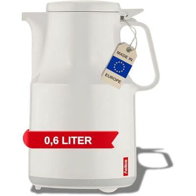 Helios Termoska Thermoboy bílá 0,6 l – 6 h teplé – udrží nápoje teplé a studené – praktické ovládání jednou rukou – 100% lze mýt v myčce Helios Termoska Thermoboy bílá 0,6 l – 6 h teplé – udrží nápoje teplé a studené – praktické ovládání jednou rukou – 100% lze mýt v myčce