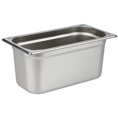 APS 81306 GN 1/3 nádoba, nerezová nádoba na gastronormu ušlechtilá ocel, rozměry 176 x 325 mm/výška 150 mm/objem 5,7 litru, barvy ušlechtilé oceli APS 81306 GN 1/3 nádoba, nerezová nádoba na gastronormu ušlechtilá ocel, rozměry 176 x 325 mm/výška 150 mm/objem 5,7 litru, barvy ušlechtilé oceli