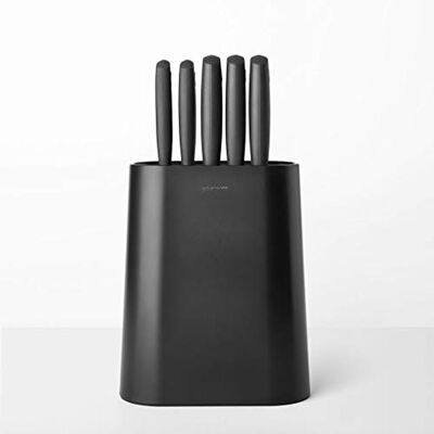 Brabantia Blok na nože, tmavě šedá, jedna velikost Brabantia Blok na nože, tmavě šedá, jedna velikost