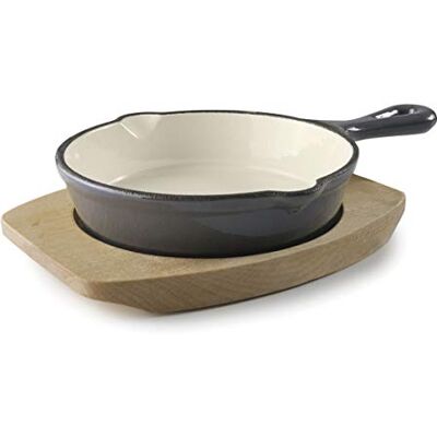 LACOR Magma Grey D. 13,5 cm pánev, kov, šedá barva, jednotná velikost LACOR Magma Grey D. 13,5 cm pánev, kov, šedá barva, jednotná velikost