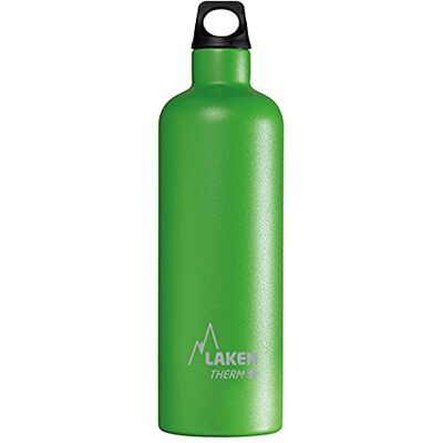 Laken Unisex – Futura Thermo pro dospělé 0,75 litru, bez BPA, opakovaně použitelné, recyklovatelné (úzký otvor), láhev s prostěradly 0,75 l, zelená, 0,75 Laken Unisex – Futura Thermo pro dospělé 0,75 litru, bez BPA, opakovaně použitelné, recyklovatelné (úzký otvor), láhev s prostěradly 0,75 l, zelená, 0,75