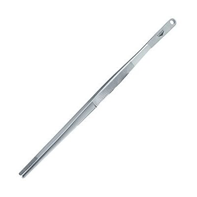 PADERNO Mehrzweck-Küchenzange zum Servieren von Speisen, Edelstahl 18/10, Hochtemperaturbeständig, Länge 30 cm, Silber PADERNO Mehrzweck-Küchenzange zum Servieren von Speisen, Edelstahl 18/10, Hochtemperaturbeständig, Länge 30 cm, Silber