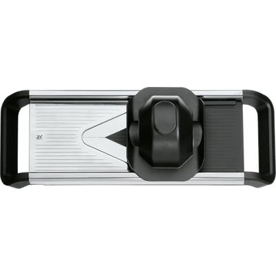 WMF Top Tools kráječ na zeleninu 37 x 12,5 cm, nerezová ocel Cromargan, hoblovací vložka, ochrana prstů, úložný box pro hoblovací vložky WMF Top Tools kráječ na zeleninu 37 x 12,5 cm, nerezová ocel Cromargan, hoblovací vložka, ochrana prstů, úložný box pro hoblovací vložky