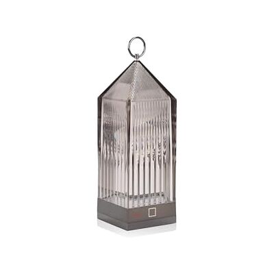 Kartell Lantern, stolní svítidlo, stmívatelné, kouř, V 30 cm Kartell Lantern, stolní svítidlo, stmívatelné, kouř, V 30 cm