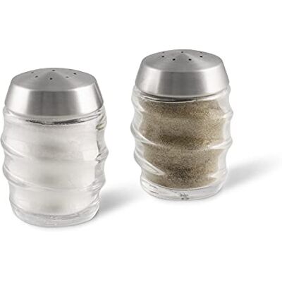 Cole & Mason Bray sůl a pepřenka sada 7 cm, mini kořenka skleněná Cole & Mason Bray sůl a pepřenka sada 7 cm, mini kořenka skleněná