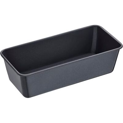 Kaiser Pečicí forma La Forme Plus, 25 x 10 cm, forma na pečení chleba, obdélníková povrchová úprava, smaltovaná dužina, koláč, chléb, odolná vůči kyselému těstu, černá Kaiser Pečicí forma La Forme Plus, 25 x 10 cm, forma na pečení chleba, obdélníková povrchová úprava, smaltovaná dužina, koláč, chléb, odolná vůči kyselému těstu, černá