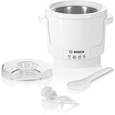Bosch Výrobník ledu MUZ5EB2, příslušenství vhodné pro kuchyňské roboty série 4, 550 ml, domácí zmrzlina, sorbet, mražený jogurt, stroj na zmrzlinu Bosch Výrobník ledu MUZ5EB2, příslušenství vhodné pro kuchyňské roboty série 4, 550 ml, domácí zmrzlina, sorbet, mražený jogurt, stroj na zmrzlinu